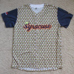 SUCCESS PROMOTIONS SYRACUSE METS SALT POTATOES BASEBALL JERSEY SZ L